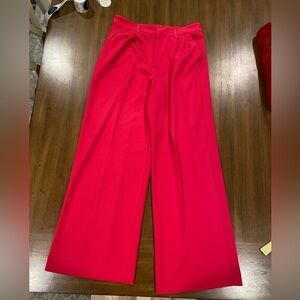 Rewash Hot Pink Wide Leg High Rise Trouser Size 7
